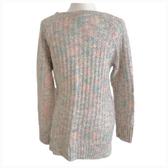 LC Lauren Conrad Rainbow Chenille Sweater - Picture 3 of 5